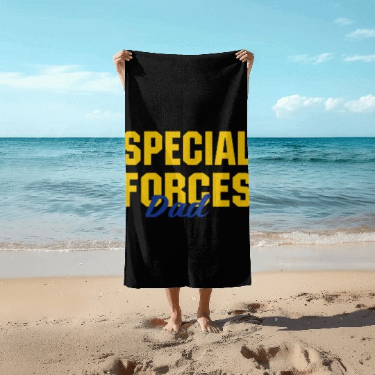 Special Forces Dad Beach Towels