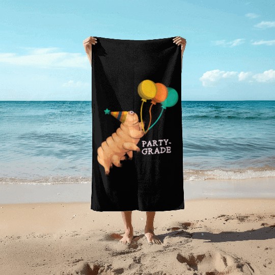 Party-Grade Moss Piglet Science Lover Tardigrade Beach Towels