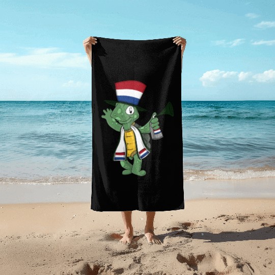 Dutch Fan Turtle Beach Towels