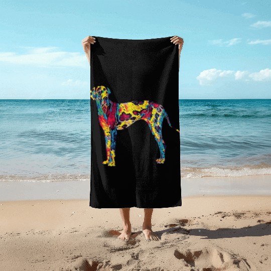 Big Dog Great Dane Beach Towels