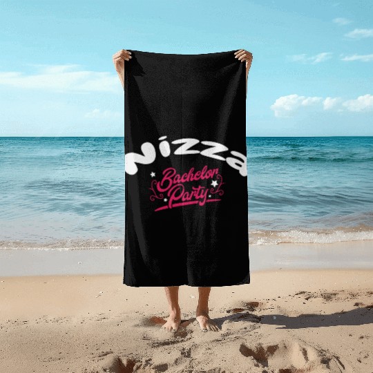 Bachelor Party Beach Towels Nizza Pre Wedding