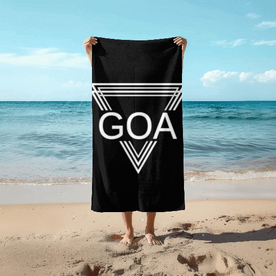 GOA Techno House Party EDM Festival Electro Rave Beach Towels