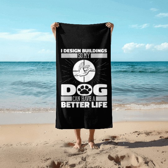 Duck Hunting Dog Beach Towels