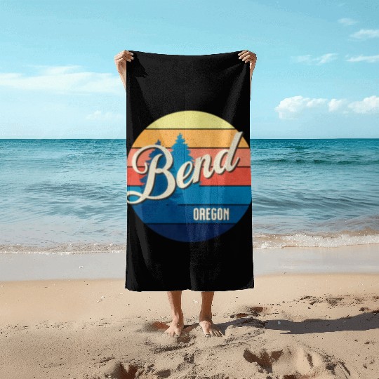 Bend - Oregon Beach Towels