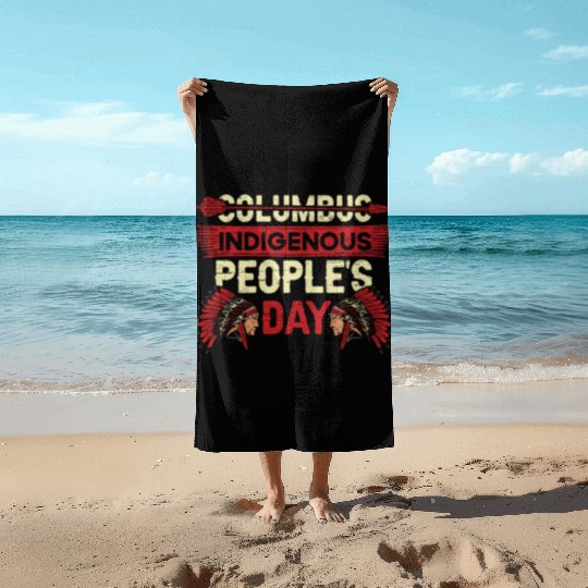 Indigenous People's Native Indian American Anti Beach Towels