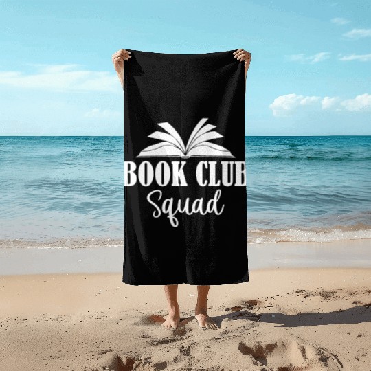 Book Club Squad Beach Towels