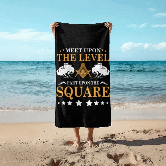 Conspiracy Theories Conspiracy Theorist Freemason Beach Towels