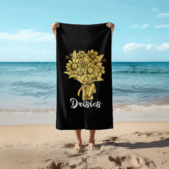 Marguerites Daisy Summer Daisies Flower Garden Beach Towels
