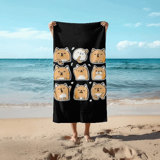 The Best Funny Cat Gifts For Cat Lovers Beach Towels