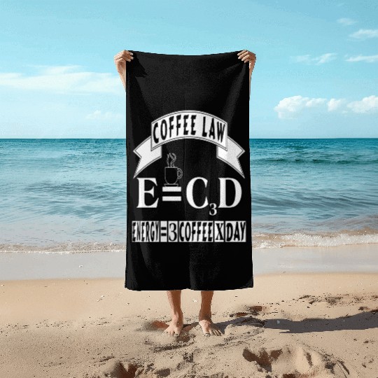 Coffee For Teacher, Easy Like Sunday Coffee Beach Towels