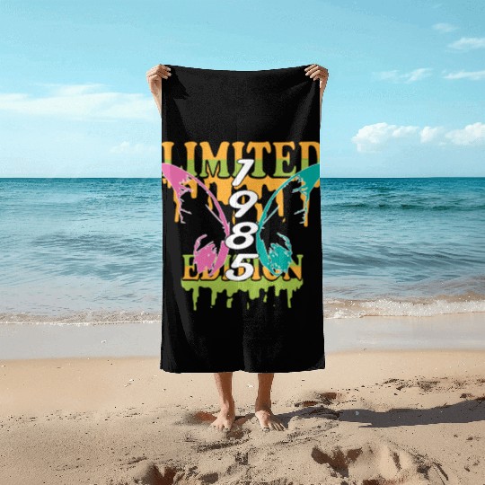 1985 Born Limited Edition Butterfly Gift Beach Towels