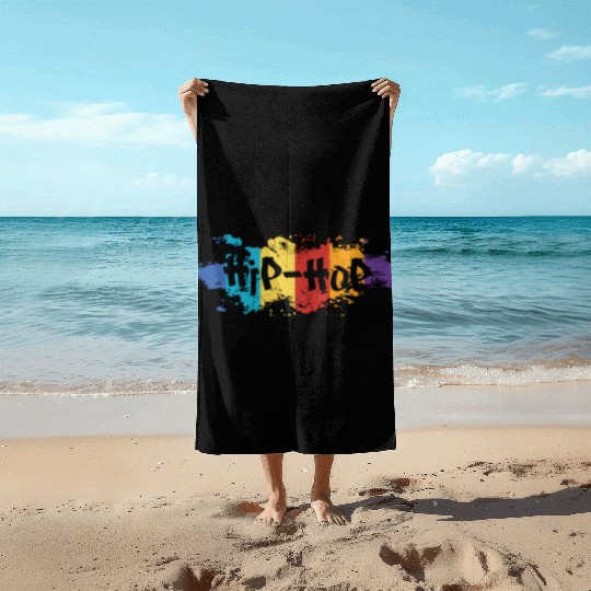 Hip Hop Music Direction Rap Music Freestyle Beach Towels