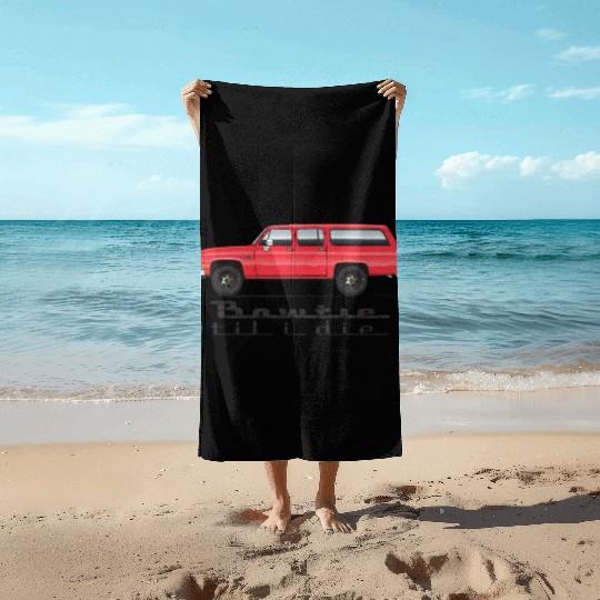 bowtie Cardinal Red Beach Towels