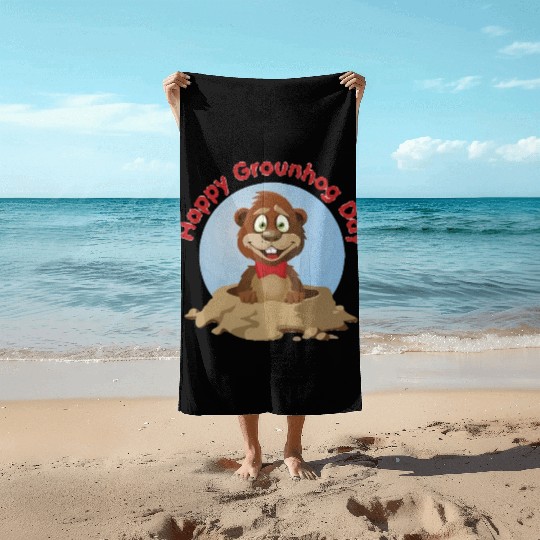 Year of the Rabbit 2023 - Cherry Blos som Beach Towels