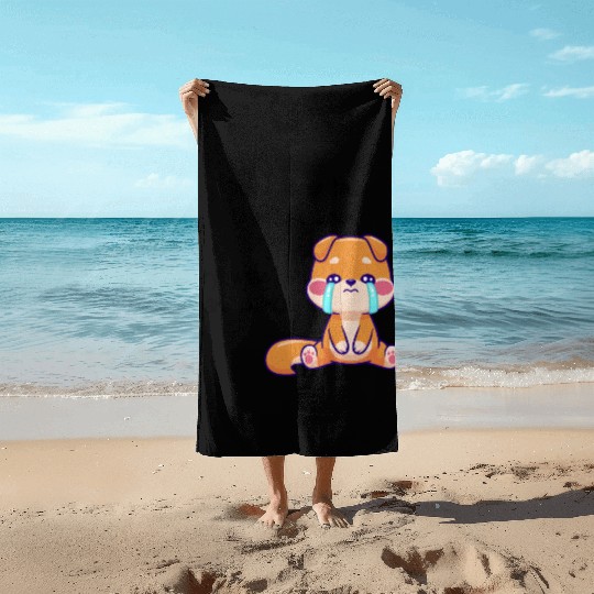 There is no time to cry now work Beach Towels