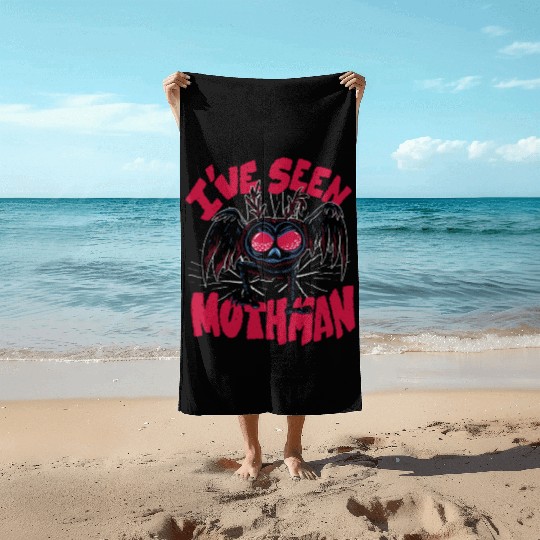 I have seen mothman I have seen mothman inspiratio Beach Towels