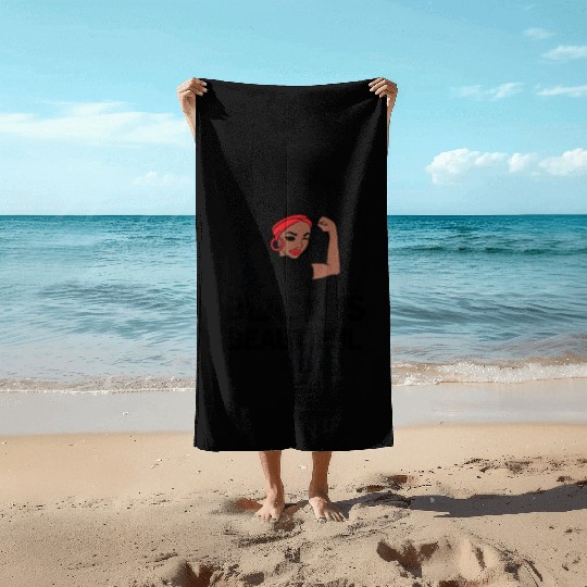 Black Is Beautiful Beach Towels