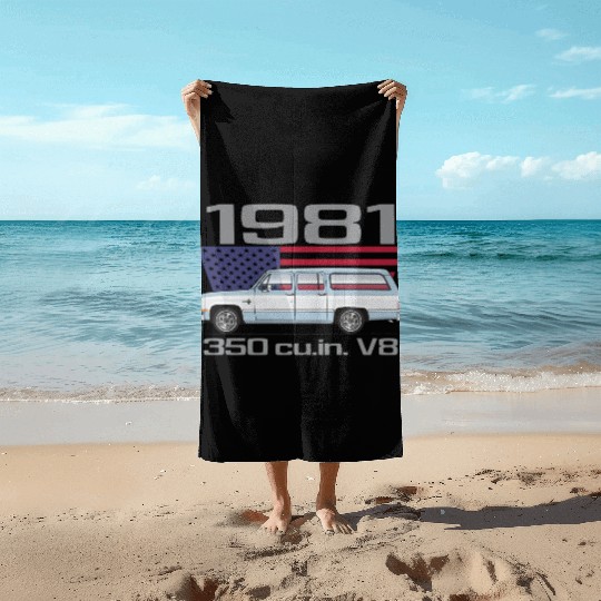 1981 Light Blue Beach Towels