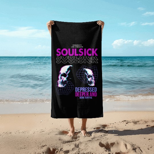 Soulsick Urban Streetwear Beach Towels
