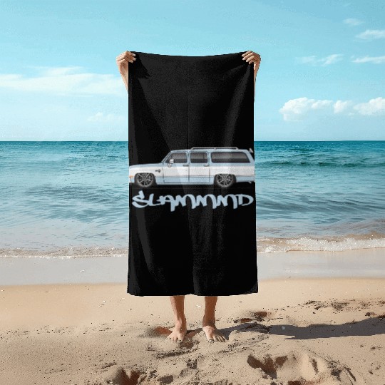 SLAMMMD Light Blue Beach Towels