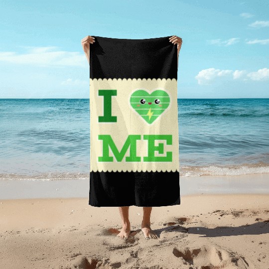 I Love Me 3 Beach Towels