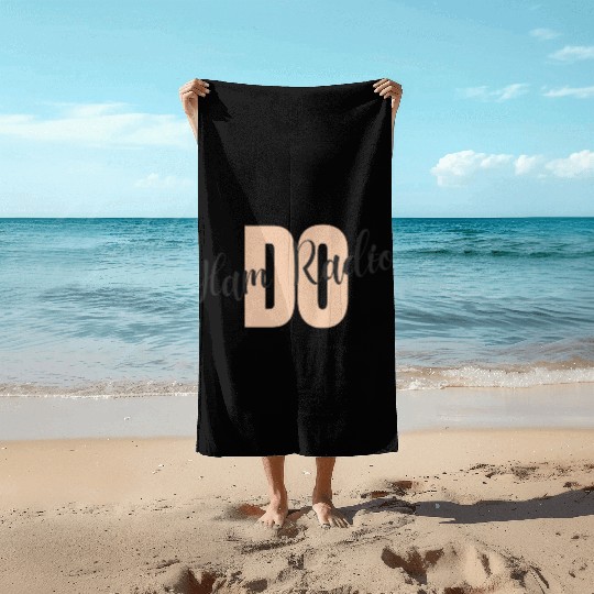 Do Ham Radio Beach Towels