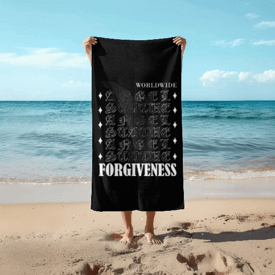 Forgiveness Streetwear Beach Towels