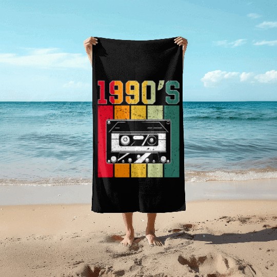 Retro - 1990s Beach Towels