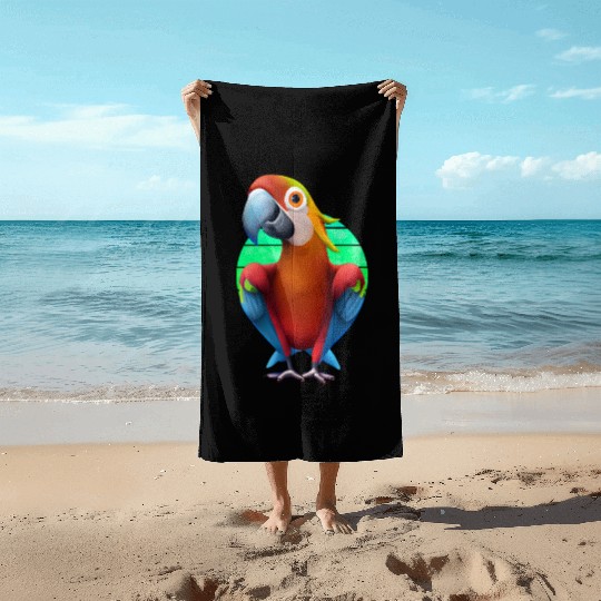 Macaw Beach Towels