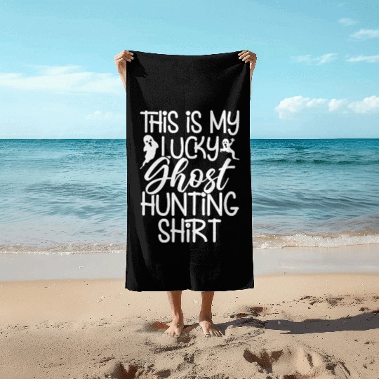 Ghost Hunters, Ghosts, Ghost, Ghost hunting Beach Towels
