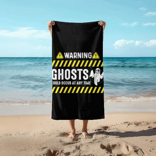 Ghost Hunters, Ghosts, Ghost, Ghost hunting Beach Towels