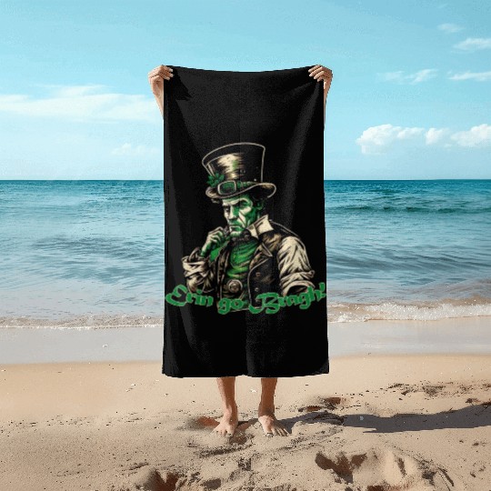 St Patrick´s day, Erin go Bragh! Beach Towels