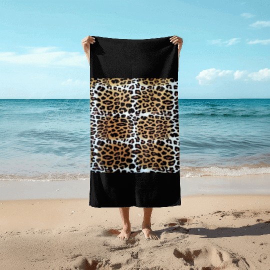 Leopard iPhone 7 Plus/8 Plus/11 Pro/12 Pro Cases Beach Towels