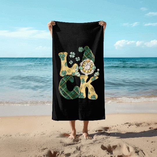 Luck sublimation Beach Towels