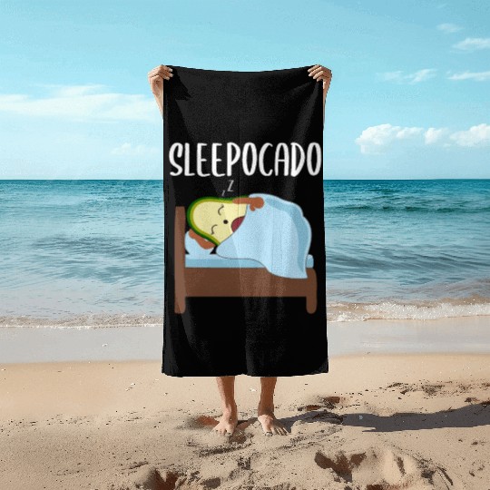 Avocado Sleepshirt Pajamas Gift Beach Towels