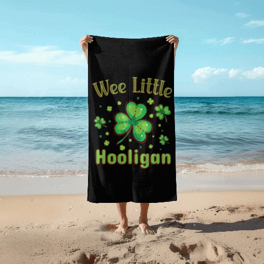 Wee Little Hooligan Beach Towels