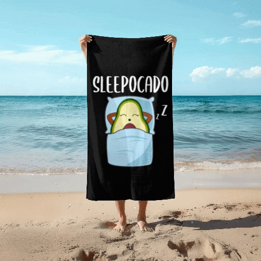 Avocado Sleepshirt Pajamas Gift Beach Towels