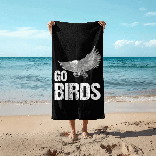 Flying Eagle Beach Towels