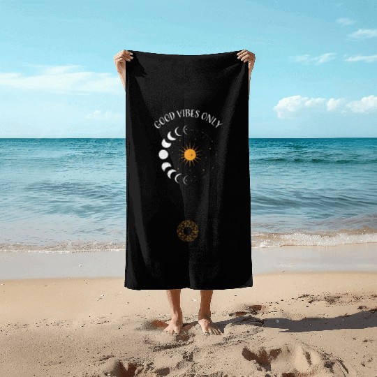 Good V Only - Astrology Beach Towels