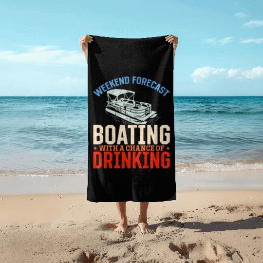 Funny Sailing Quotes Boat Humor Beach Towels