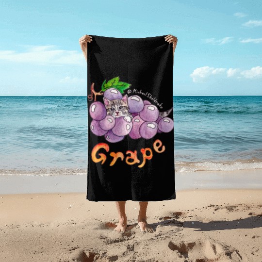 Grape Beach Towels