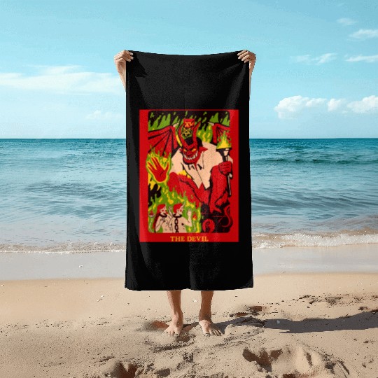 The Devil Beach Towels