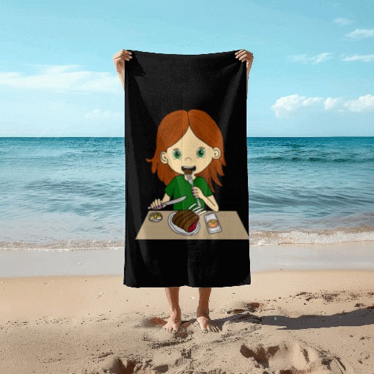 Mary Had a Little Lamb Beach Towels