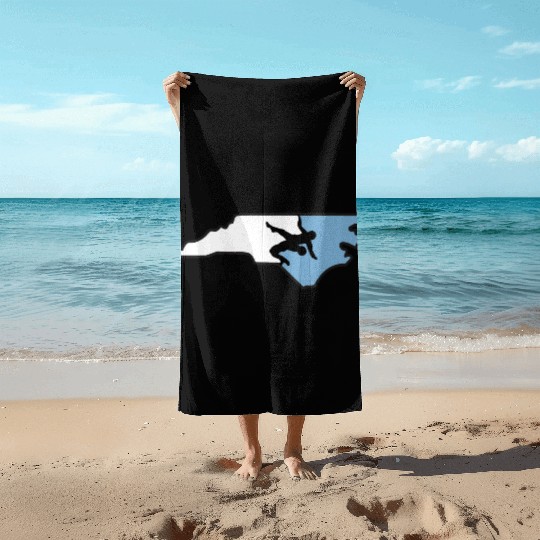 North Carolina Wrestling Beach Towels