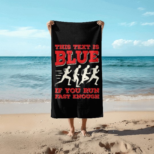 Funny Physics Science Teacher Physicist Beach Towels
