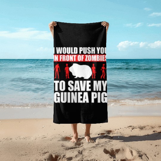 Guinea Pig idea, Save My Pet Guinea Pigpotatosavef Beach Towels