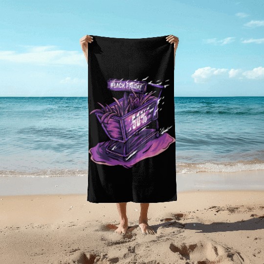 Trolley Black Friday Beach Towels