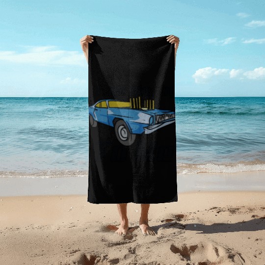 Demolition Derby Car Demo Derby Driver Beach Towels