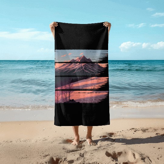Sunrise Mountain Beach Towels