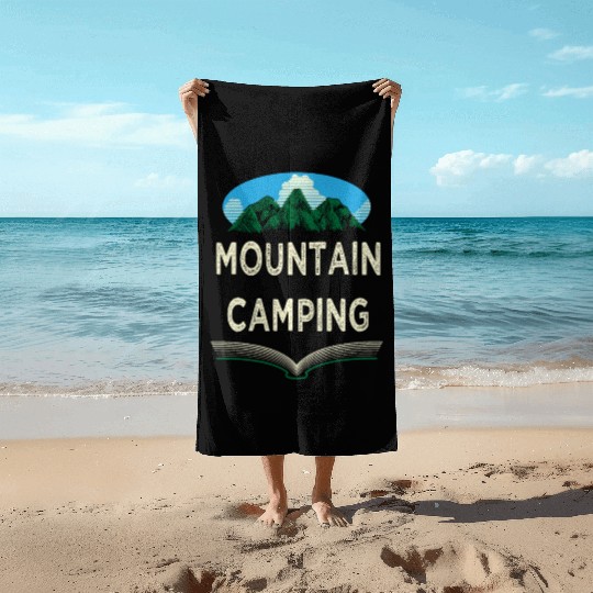 Mountain Camping Wildlife Hiking Outdoor Hiker Cam Beach Towels